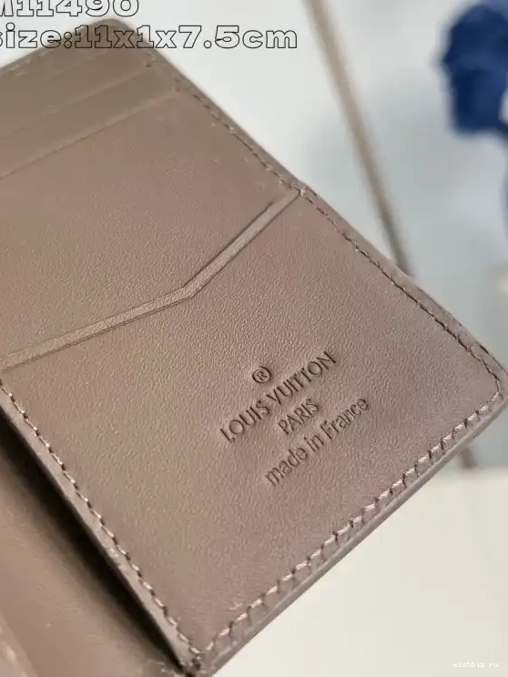 WIS cm Pocket VUITTON LOUIS Organizer-7.5*11.1*1 0622
